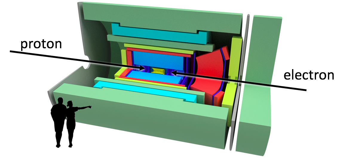 Example design of an Electron-Ion Collider experiment.